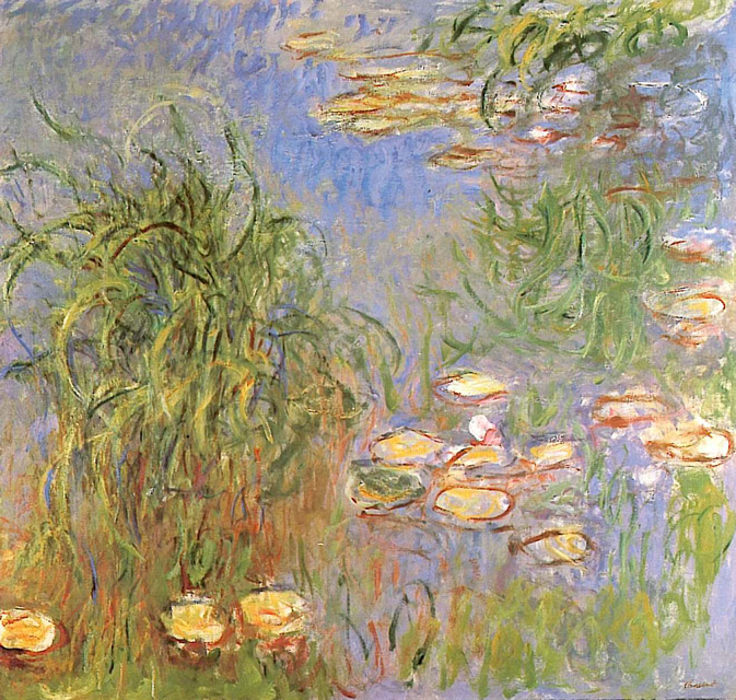 Claude Monet - Nymphéas, bouquet d’herbes